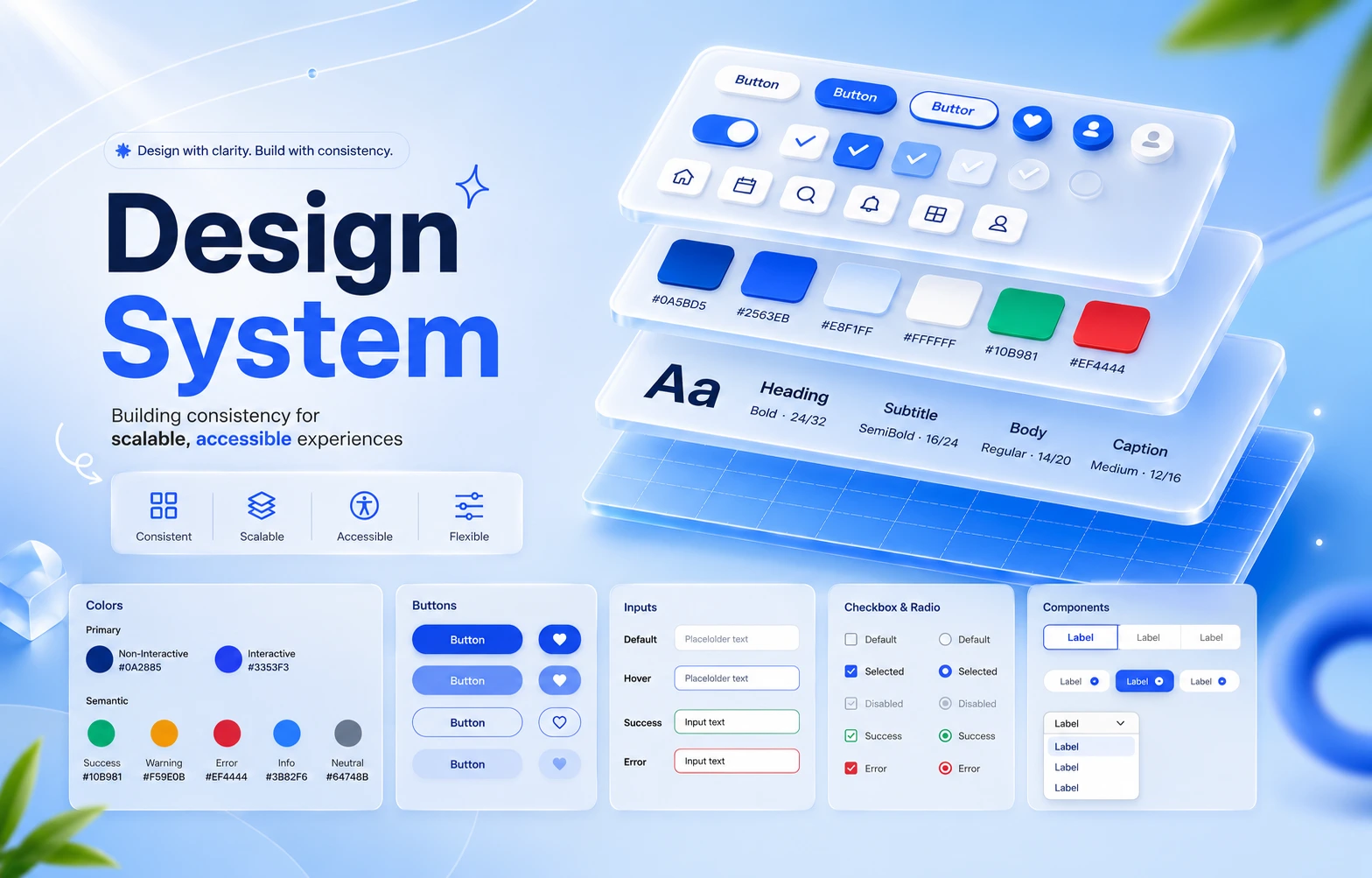 Design system showcase cover